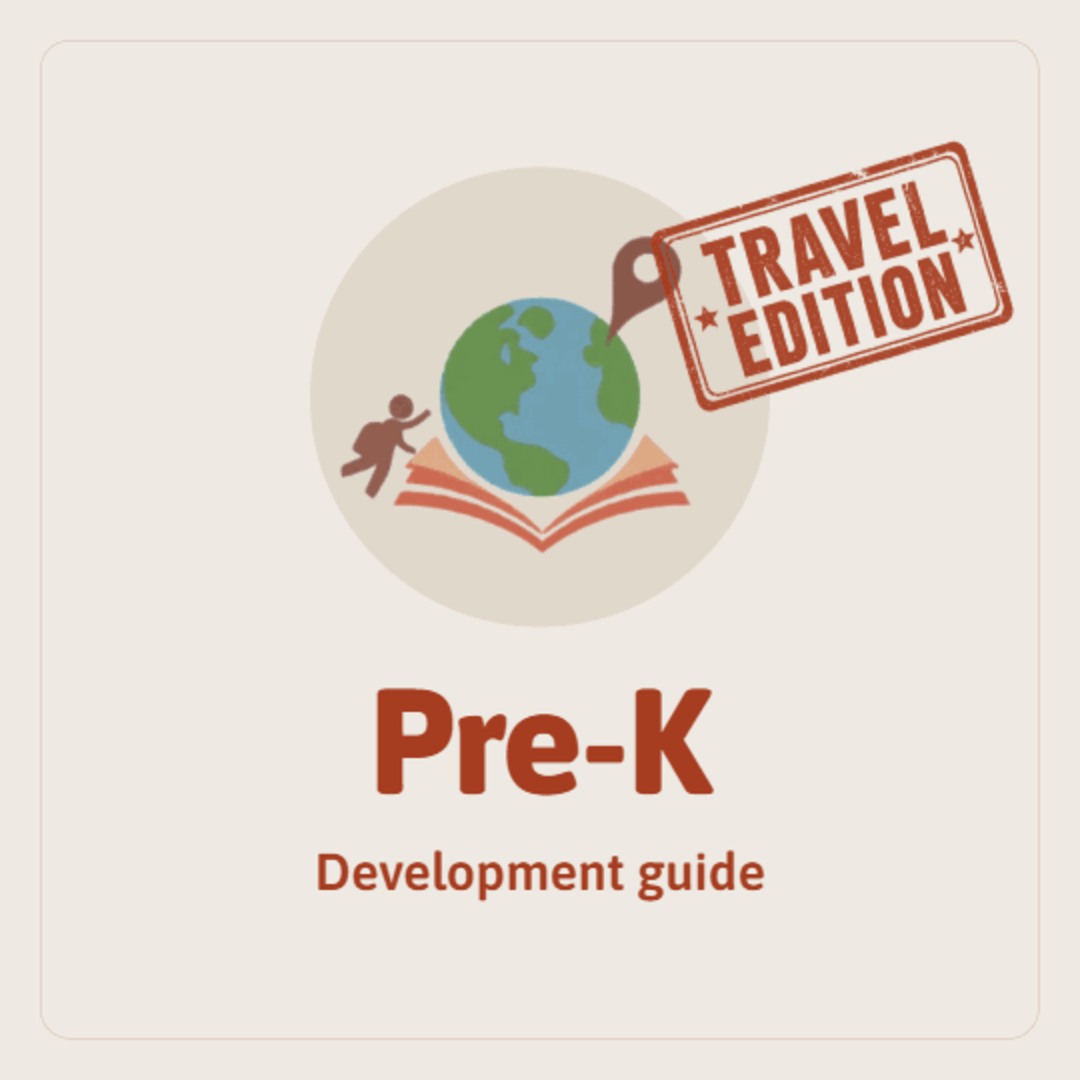 Pre-K Development Guide Travel