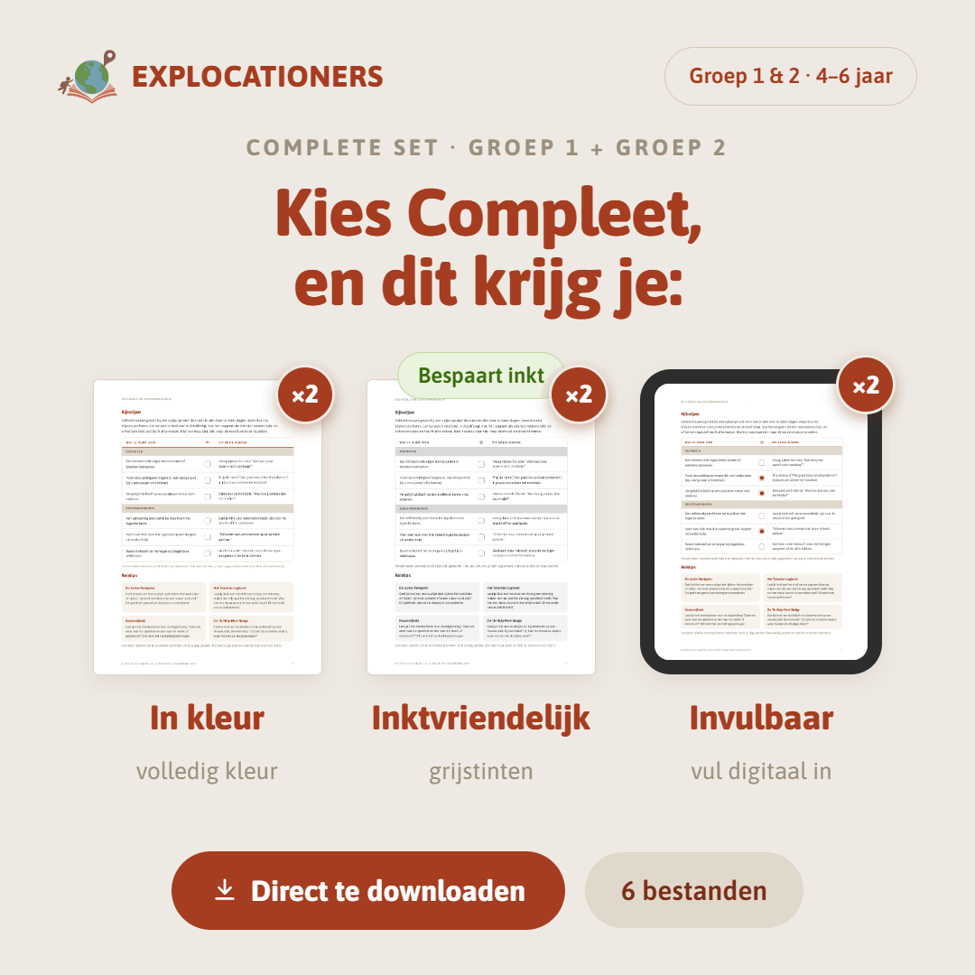 Ontwikkelingsgids groep 1 + 2 reiseditie