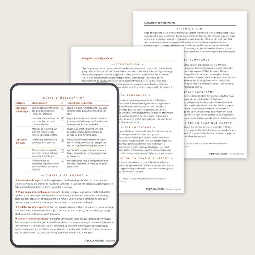 Guide Développement Maternelle 4 ans