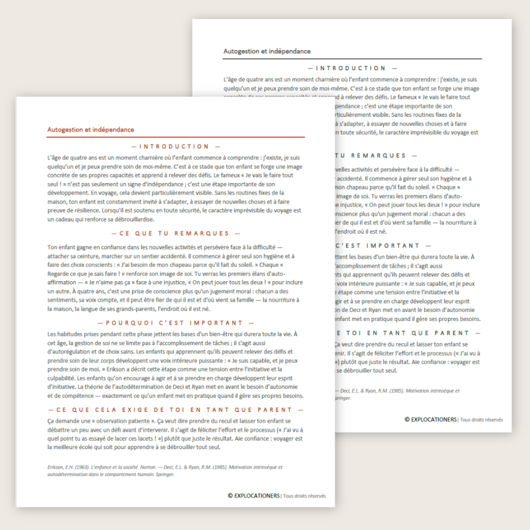 Guide Développement Maternelle 4 ans